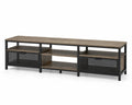 Szafka RTV drewniana z metalem 150 cm